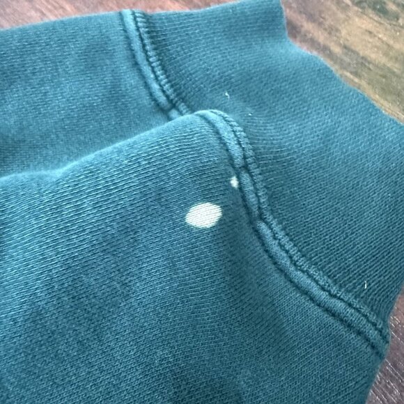 Vtg University of Denver Gear For Sports Cotton 90s Green Sweatshirt XXL Boxy - Picture 5 of 8